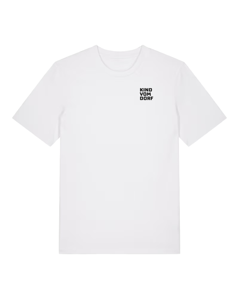Kind vom Dorf Unisex T-Shirt Weiß